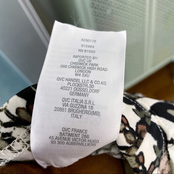 G.I.L.I. Wrap Front Maxi Skirt in Olive Floral - Picture 7 of 8